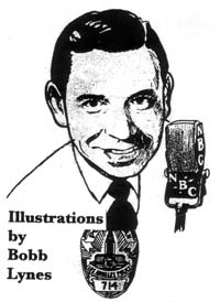 Jack Webb drawing by Bobb Lynes