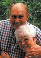 Willard Scott with Judy Brewington